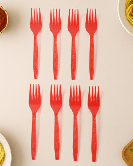 Premium Disposable Plastic Forks (1 Pc)