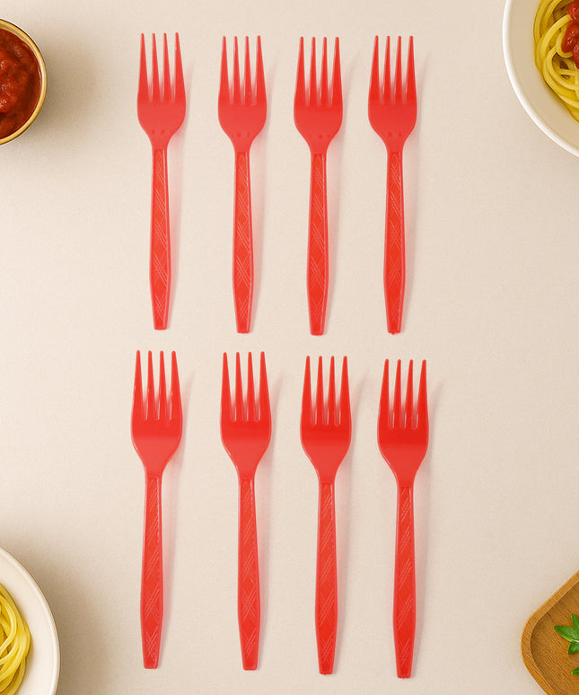 Premium Disposable Plastic Forks (1 Pc)