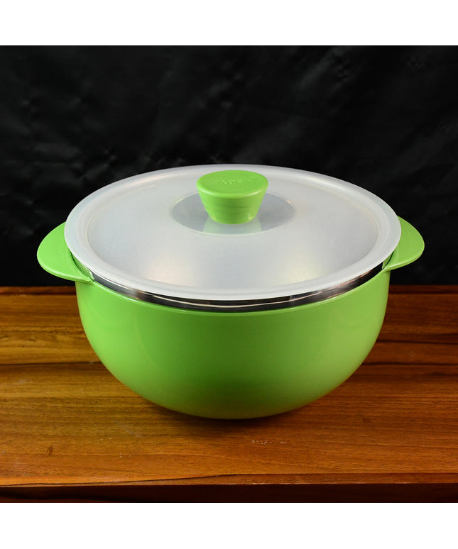 Apex 2200ml Microwave-safe Plastic Serving Bowl With Lid (1 Pc)