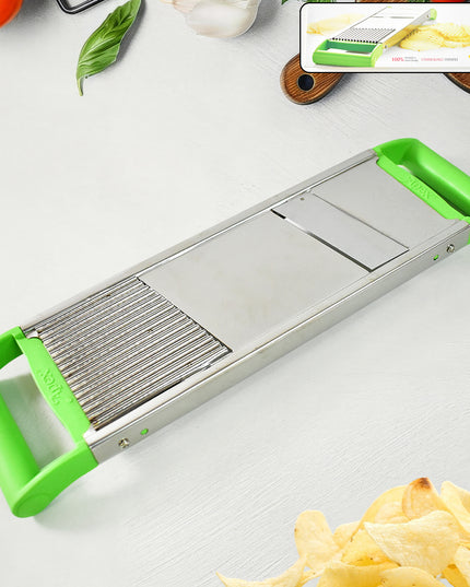 Apex Stainless Steel Vegetable Slicer (2-in-1)