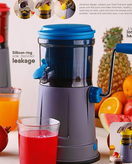 Supermom Pulpy Fruit Juicer With Extra Long Handle And Silicone Ring (1 Pc)