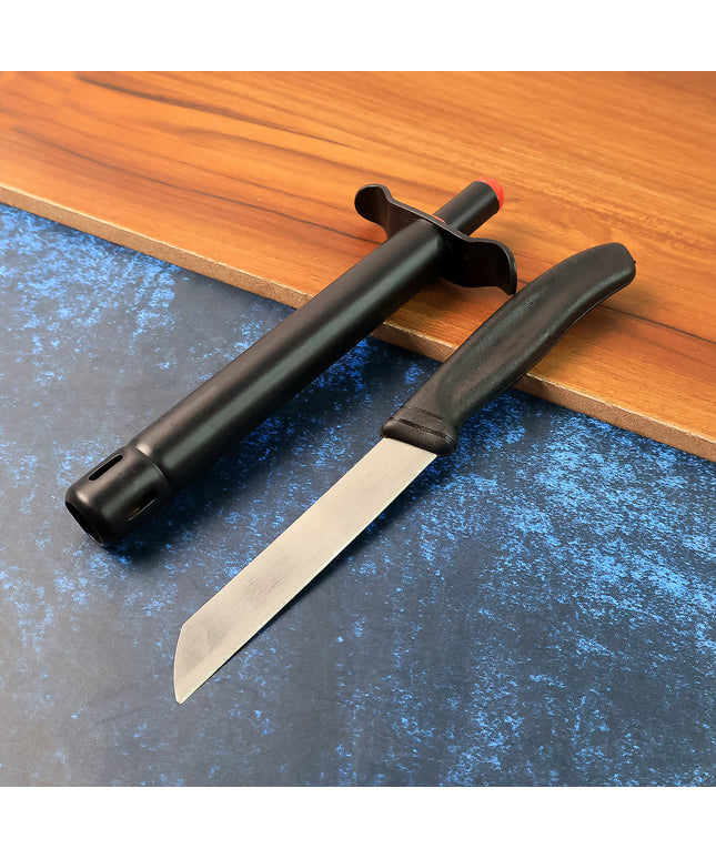 Premium Kitchen Knife With Gas Lighter Combo Set  2