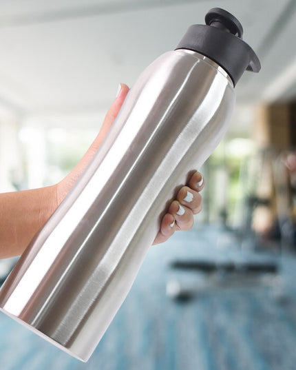 Stainless Steel Double Wall Vacuum-insulated Drink Water Bottle (1000 Ml Approx)