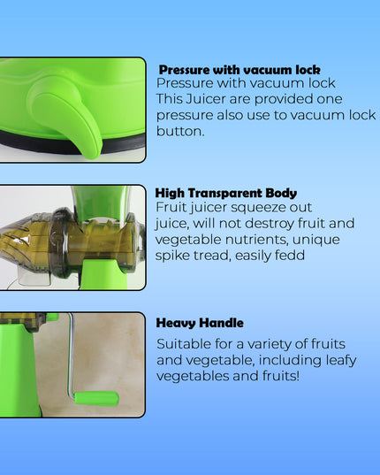Supermom Manual Multi-functional Fruit And Vegetable Juicer (1 Pc)