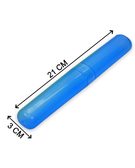 4969 6pc Plastic Toothbrush Cover Anti Bacterial Toothbrush Container- Tooth Brush Travel Covers Case Holder Cases