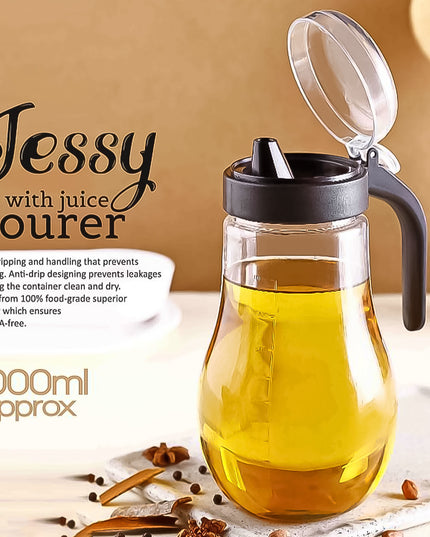 Apex Jessy Oil And Juice Pourer Dispenser Bottle Approx 1000ml (1 Pc)