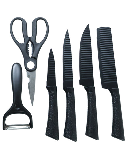 6 In 1 Premium Kitchen Knife Set (1 Set)