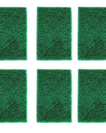 3438 Scrub Sponge Cleaning Pads Aqua Green