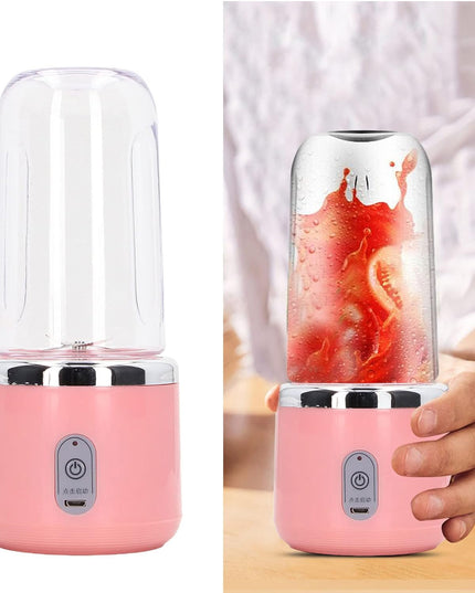 Portable Small Juicer Blender With Water Bottle  Cup (2 Pc Set)