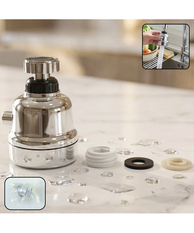360 Rotating Kitchen Faucet Sprayer Head (1 Pc)