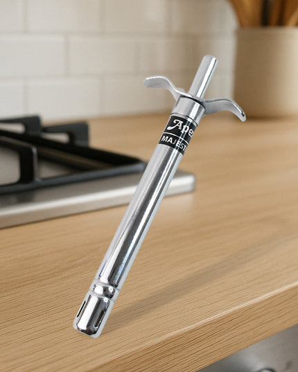 Apex Majestic Stainless Steel Gas Lighter