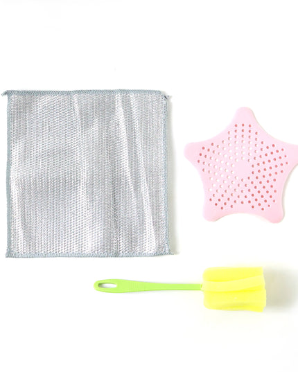 3 In 1 Kitchen Cleaning Combo Set