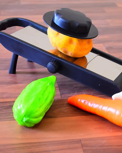 Adjustable Slicer Stainless Steel And Plastic Premium Multipurpose Potato  Onion Slicer And Grater (1 Pc)