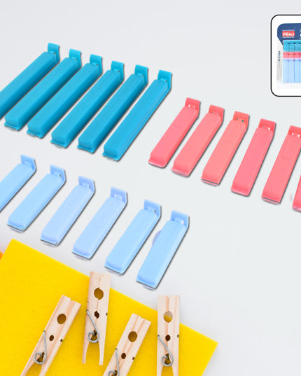 Ritu 18-piece Plastic Pouch Sealer Clip Set