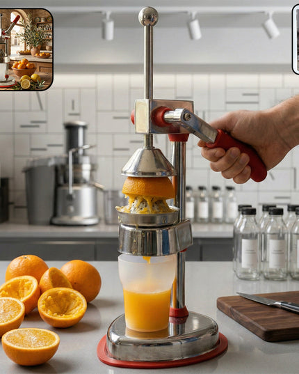 Heavy Duty Manual Hand Press Juicer Machine (1 Set)
