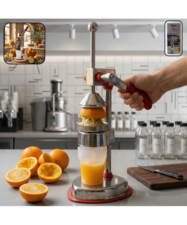Heavy Duty Manual Hand Press Juicer Machine (1 Set)