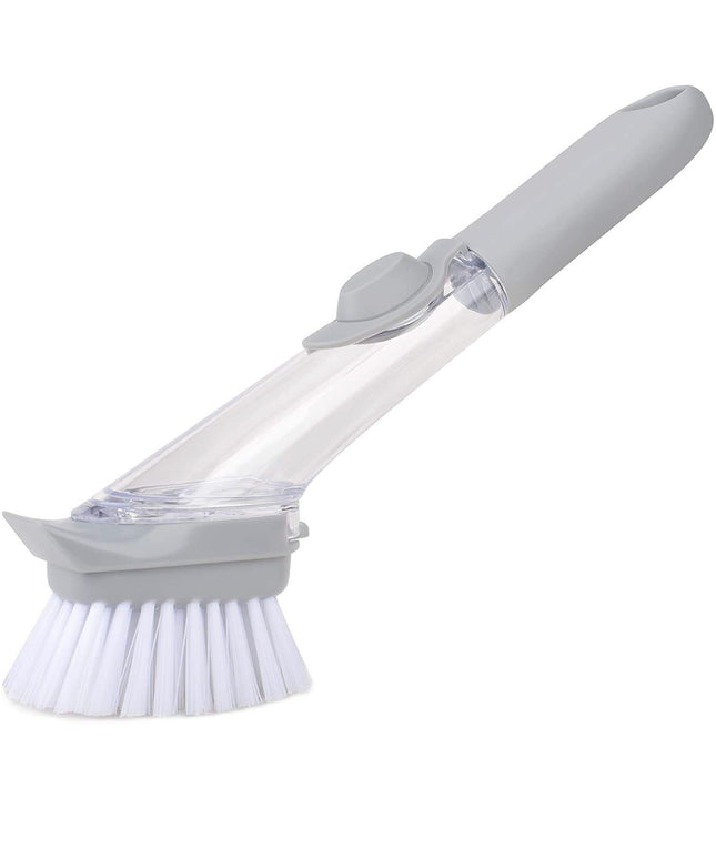1271 Automatic Liquid Dispenser Dish Clean Brush Scrubber