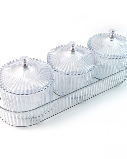 Dry Fruit  Snack Storage - (3 Pc  Set)