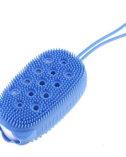1448 Silicone Bubble Bath Spa Super Soft Body Scrubbing Brush