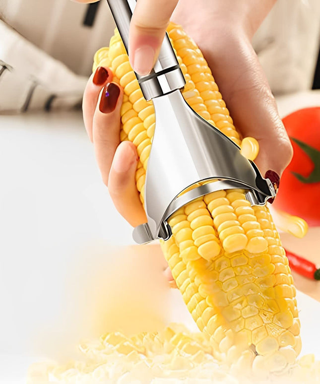 Stainless Steel Fruit  Vegetable Peeler With Serrated Blade (1 Pc)