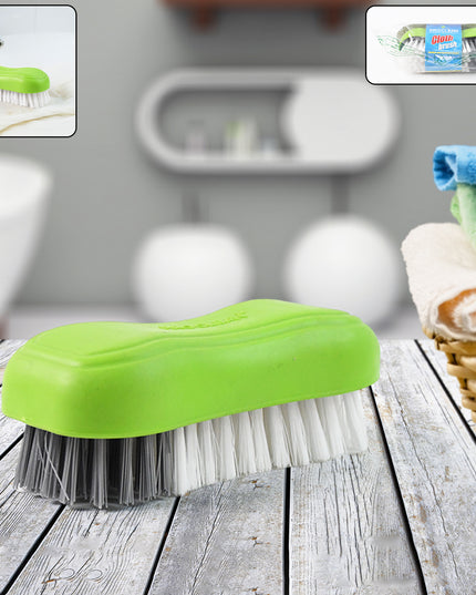 Pro Clean Multi-purpose Cloth Washing Brush With Plastic Handle (1 Pc)