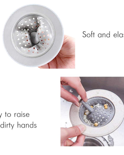 1120 Silicon Sink Strainer Kitchen Drain Basin Basket Sink Drainer