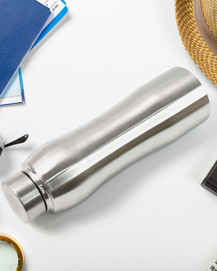 Stainless Steel Double Wall Vacuum-insulated Drink Water Bottle (1000 Ml Approx)