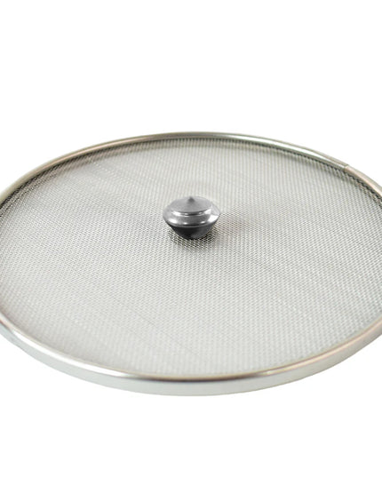 Stainless Steel Fine Mesh Food Net Cover Lid  8 Inch