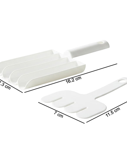 Manual Food Slicing  Frying Press Tool (1 Set)