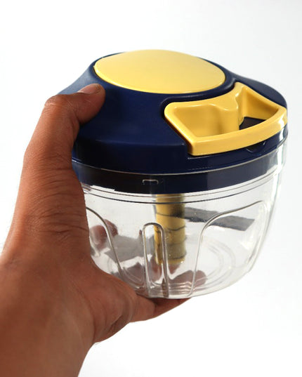 0089 Chopper With 4 Blades For Effortlessly Chopping Vegetables And Fruits For Your Kitchen (650ml)
