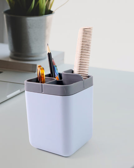 Multi-compartment Desk Organizer Utility Holder (1 Pc)
