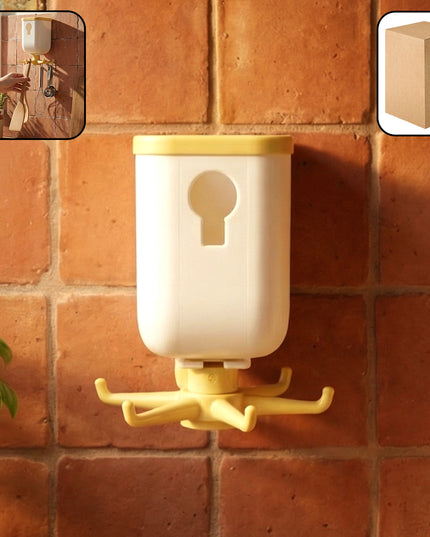 360 Rotating Storage Heavy Duty Sticky Wall Hook (1 Pc)