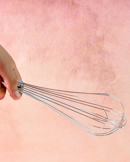 Apex Stainless Steel Medium Hand Whisk (1 Pc)