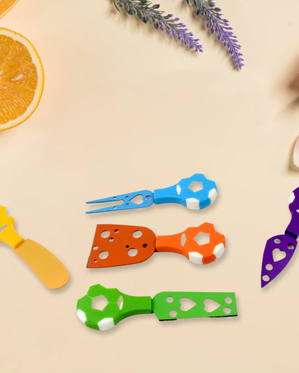 Football Soccer Cheese Knife Set (5 Pcs Set)