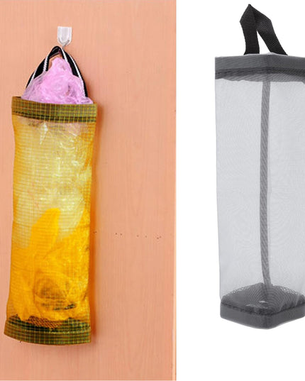 Hanging Waste Bag Holder Garbage Bag Storage Bag Widening Handle Hanging Sturdy For Store Garbage Bags Home Store Debris Kitchen Bedroom Largecapacity For Restaurant (1 Pc)