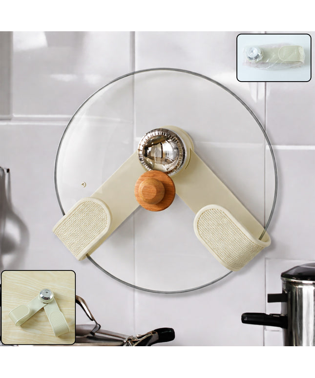 Adjustable Kitchen Pot Lid Holder Clip (1 Pc)