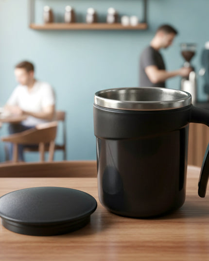 Prexo Modern Insulated Dolphin Mug With Lid (1 Pc 200 Ml Approx)