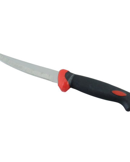 Stainless Steel Kitchen Utility Knife With Ergonomic Grip Handle (1 Pc)