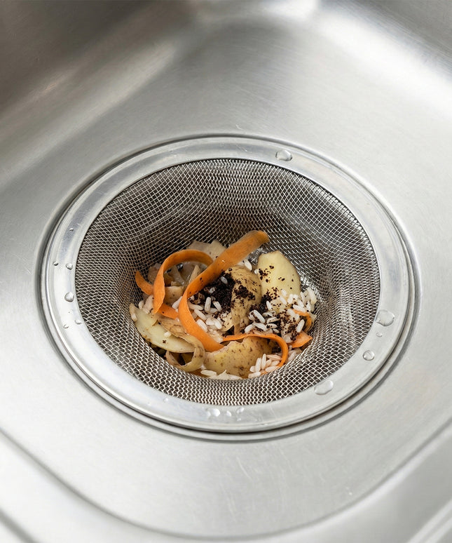 Stainless Steel Sink Drain Strainer Set (3 Pc)