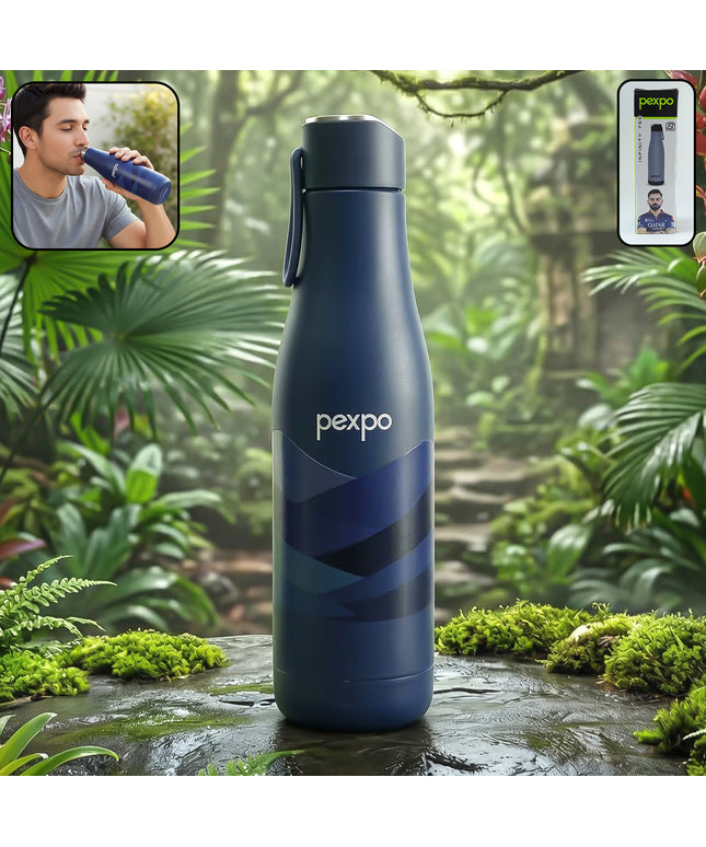 Pexpo Infinity Art Vacuum Insulated Stainless Steel Water Bottle 750 Ml