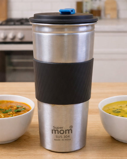 Supermom Stainless Steel Sip Mate Travel Tumbler (Approx. 500 Ml)
