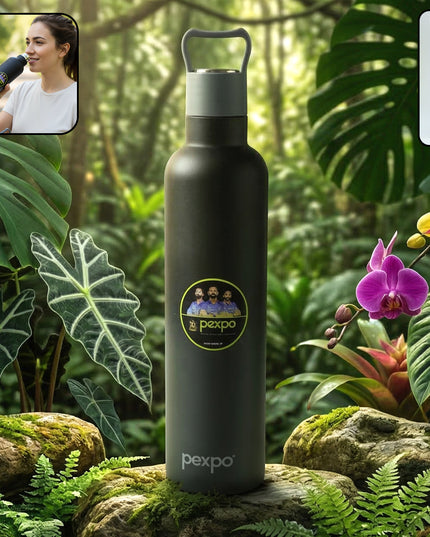 Pexpo Oscar Insulated Stainless Steel Water Bottle With Leakproof Lid - 750 Ml