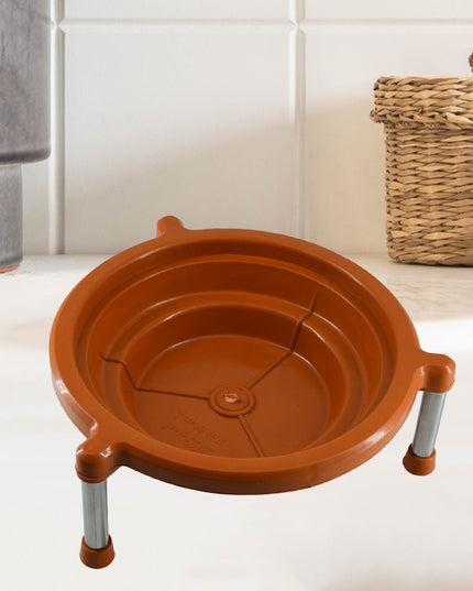 0150 Multipurpose Matka Stand  Plant Pot Water Pot Stand Plastic For Home  Kitchen (1pc)