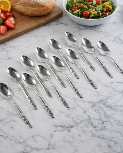 Premium Stainless Steel Table Spoons Set (12 Pc Set)