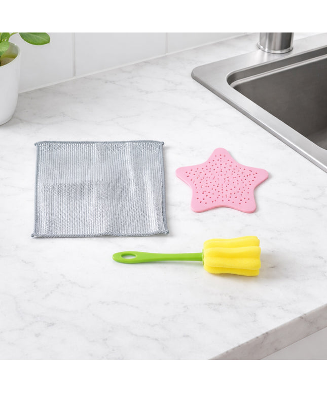3 In 1 Kitchen Cleaning Combo Set