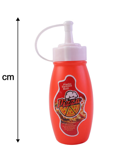 Small Plastic Squeeze Sauce Bottle For Pizza Ketchup Mayonnaise Dispensing (1 Pc)