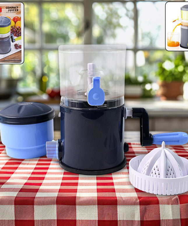 Ritu Hand Operated Compact Manual Juicer (Multicolor  1 Pc)