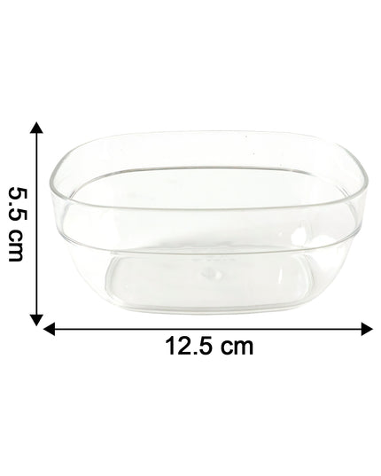 Multipurpose Transparent Serving  Storage Bowls Set (6 Pc Set)