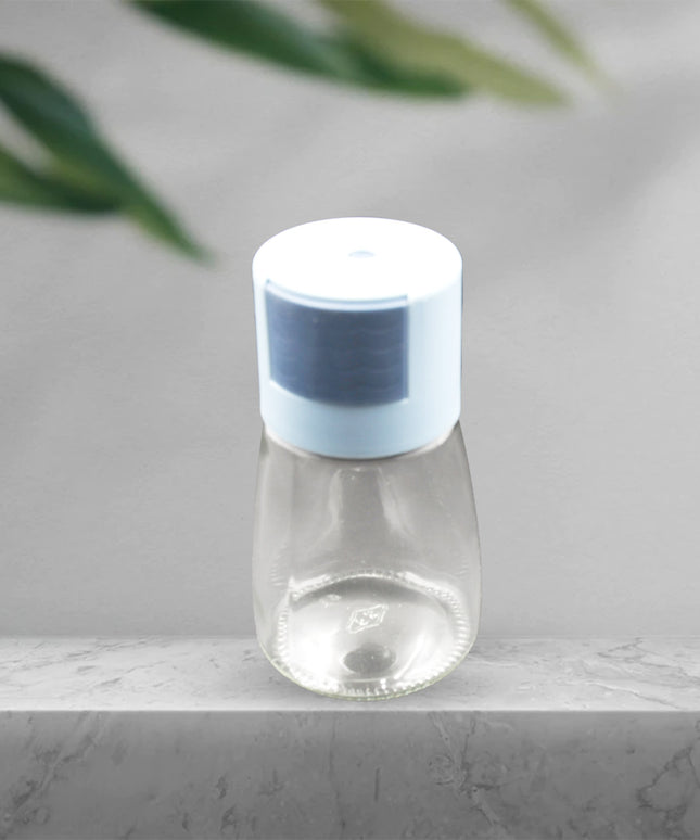 5926 Galss Salt Bottle Salt Dispenser Glass Salt Shaker Pack Of 4 Seasoning Shaker Precise Quantitative 0.5g For Home Cooking Picnic Camping Ration Salt Shakers