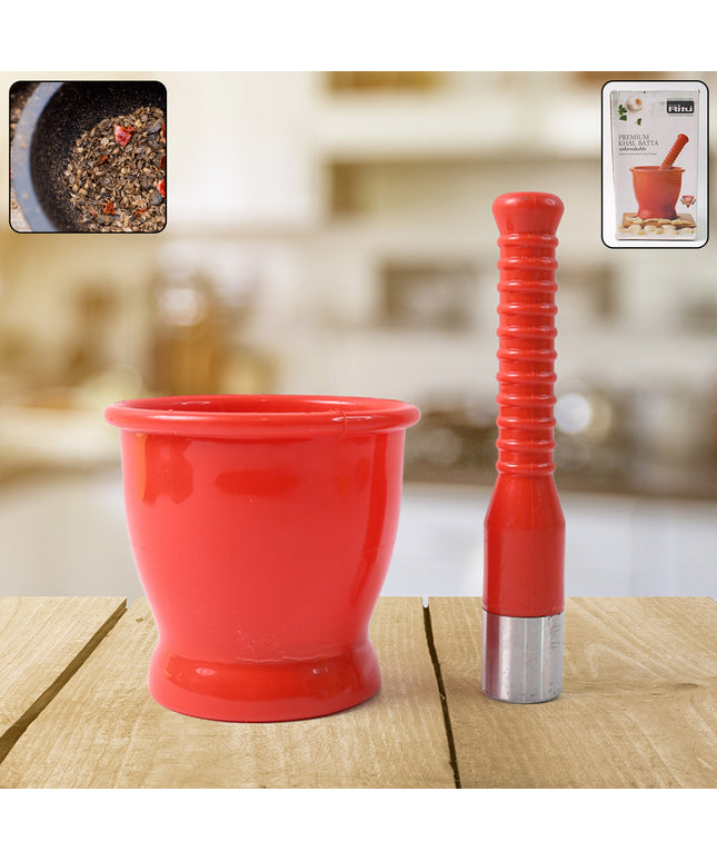 Ritu Heavy Duty Unbreakable Plastic Khal Batta Set (2 Pcs Set)